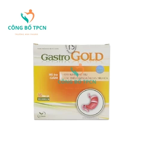 Gel dạ dày Gastro Gold HQ Curcumin Nano - Hỗ trợ viêm loét dạ dày